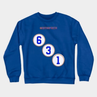 Rep Your Area Code (NY NL 631) Crewneck Sweatshirt